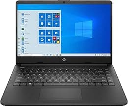 HP 14 Intel Pentium N6000 14-inch(35.6 cm) Laptop (8GB/256GB SSD/Windows 10/MS Office/Jet Black/1.46Kg), 14s-dq3018TU