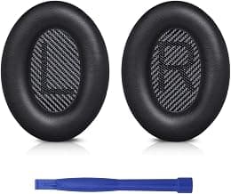Professional Replacement Ear Pads Cushions, Earpads Compatible with Bose QuietComfort 35 (Bose QC35) and Quiet Comfort 35 II (Bose QC35 II) Over-Ear H