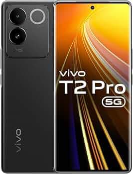 Vivo T2 Pro 5G Smartphone (Moon Black, 8GB RAM, 256GB Storage) Mediatek Dimensity 7200 Processor | Dual Sim | 4600 mAh Battery