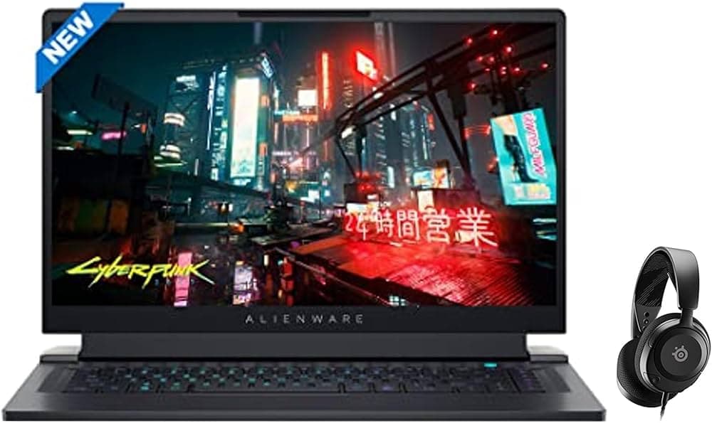 Dell New Alienware x15 R2 & SteelSeries Arctis Nova 1 Bundle | Esports Gaming Bundle | NVIDIA RTX 3080 Ti (16GB GDDR6) | Gaming Laptop + Gaming Headse...