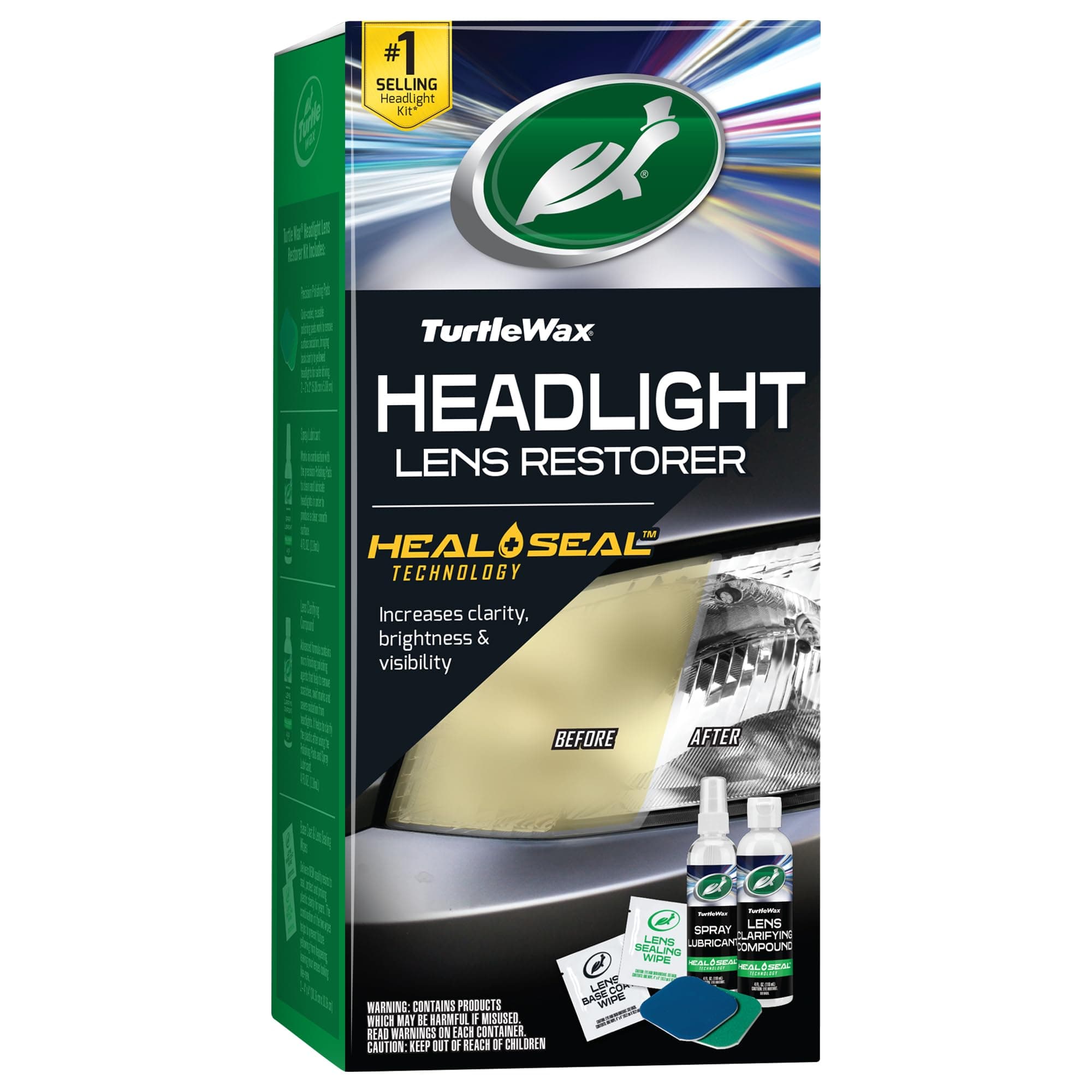 Turtle Wax Headlight Lens Restorer Kit