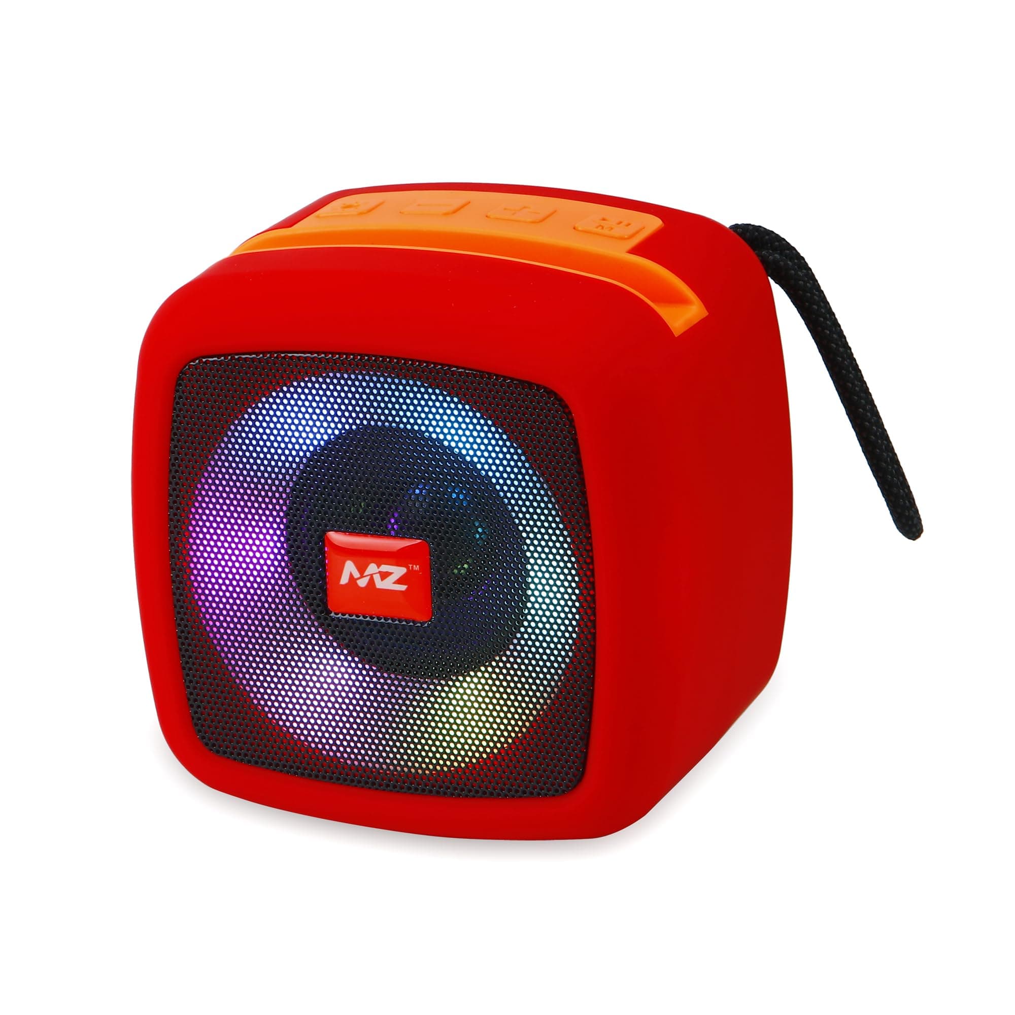 MZ M13VP (Portable Bluetooth Speaker) Dynamic Thunder Sound Built in Disco Light 5 W Bluetooth Speaker-Red