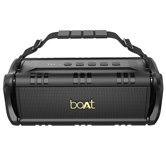 boAt Stone 1401 Bluetooth Speaker with 30W HD Audio, Twin EQ Modes, Up to 7H Playtime, Type-C Charging, Multiple Connectivity Modes, TWS Feature, IPX5