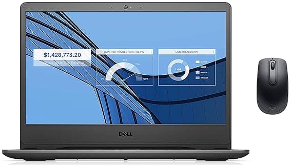 Dell Vostro 3400 14" (35.56 cms) FHD Anti Glare Display Laptop (11th Gen i5-1135G7 / 8GB / 1TB / Integrated Graphics / Win 10 + MS Office / Black/ 1.5