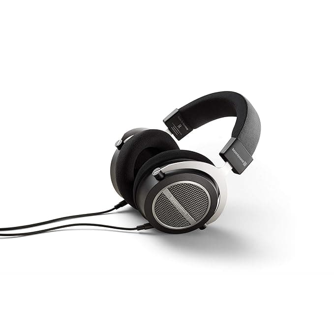 beyerdynamic Amiron Home Tesla Wired Over the Ear Headphone (Black/Silver) Over-Ear