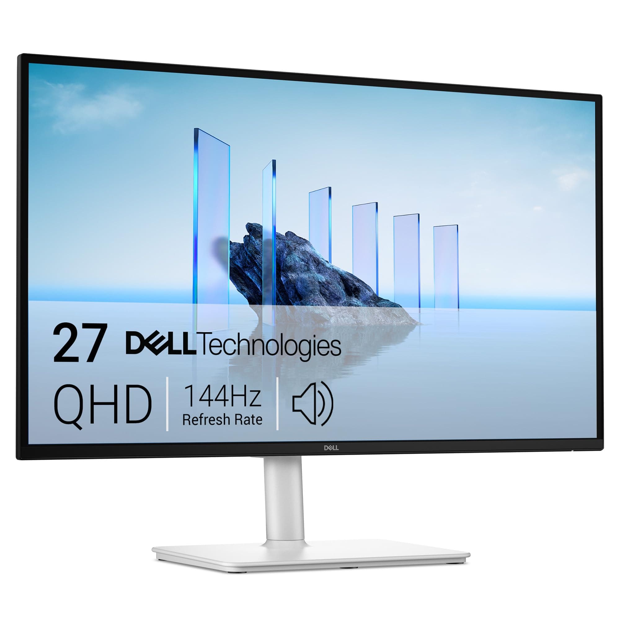 Dell 27 Plus QHD Monitor S2725DSM 27 Inch QHD Display (2560 x 1440) 144Hz 1ms 2 x 3W Speakers HDMI/DisplayPort 1.4 Connectivi