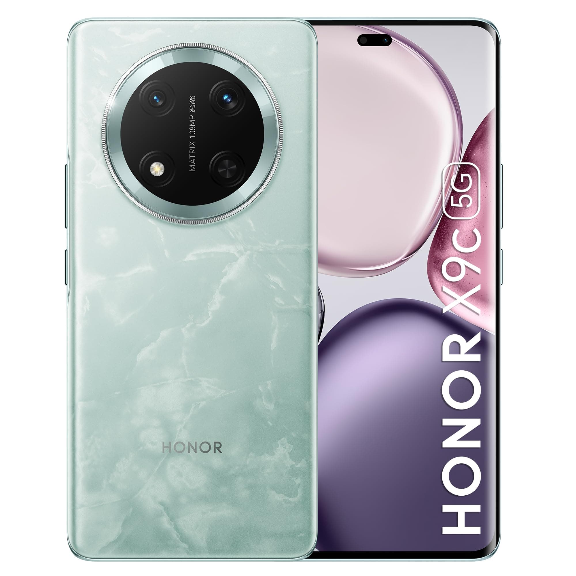 HONOR X9c 5G Dual SIM (8GB RAM, 256GB Storage) | Ultra Durable | 108MP AI OIS Camera | 6600mAh Battery | 3840Hz Risk-Free Dimming Display (Jade Cyan)