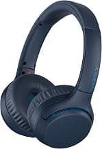 Sony WHXB700 Wireless Extra Bass Bluetooth Headset/Headphones with mic for phone call and Alexa voice control, Blue