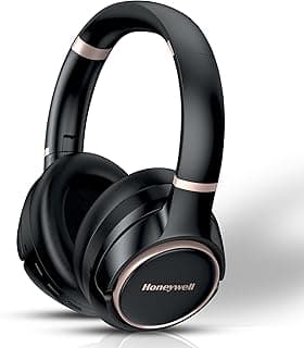 Honeywell Trueno U20 Bluetooth v5.4 Over-Ear Headphones with Mic, Hybrid ANC (Upto 30db), Spatial Audio &Head Tracking, 70...