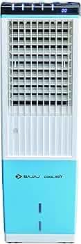 (Renewed) Bajaj Cool.iNXT IoT Enabled 22-litres Tower Air Cooler (White) - for Medium Room