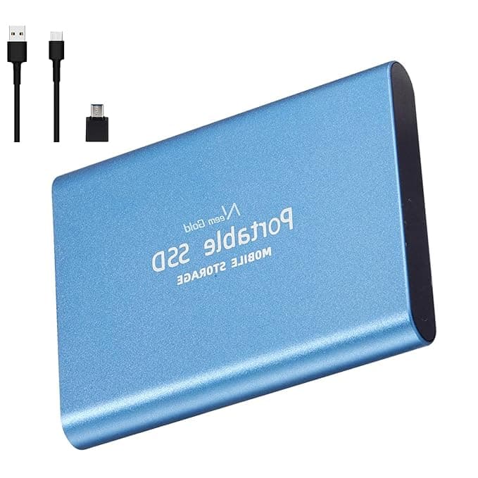 CALANDIS™ SSD USB 3.1 External Solid State Drives Hard Disk for PC Laptop 1TB Blue | Drives, Storage & Blank Media | Hard Drives (HDD, SSD & NAS) | Solid State Drives
