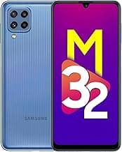 Samsung Galaxy M32 (Light Blue, 6GB RAM, 128GB Storage) 6 Months Free Screen Replacement for Prime