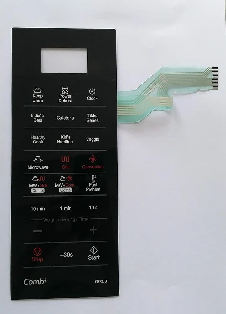 Able Microwave Oven Membrane Keypad Model No : CE73JD