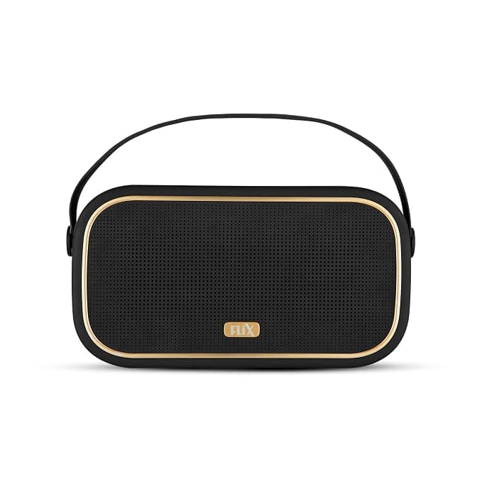 FLiX (Beetel) Classic X Wireless 20W Bluetooth v5.0 Speaker with Mic, Portable Speaker, Studio Quality Sound, Vintage Design with Crystal Clear Music