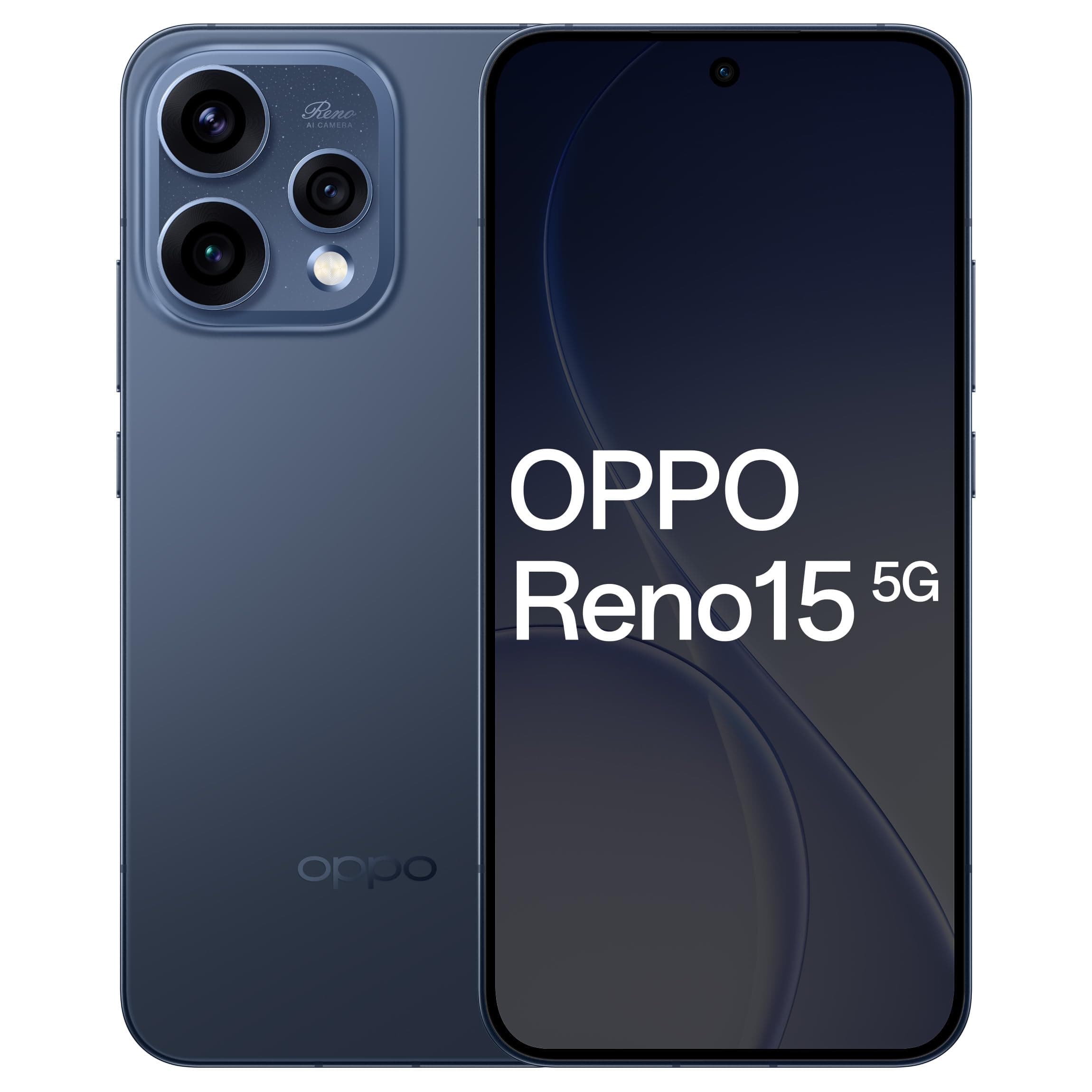 Oppo Reno15 5G (Twilight Blue, 8GB RAM, 256GB Storage) Without Offers