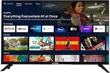 Lloyd 80cm (32 Inches) HD Ready Smart Web OS LED TV 32HS550E (Black) (2022 Model)