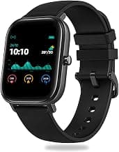 Pebble Pace Smart Watch with Oximeter Function for SpO2 (Blood Oxygen) Monitoring with Full Touch Dynamic Colour Display, Multiple Sports Mode, HR, Sl