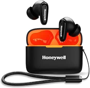 Honeywell Newly Launched Moxie V1100, in-Ear Wireless TWS Earbuds with Digital Battery Display Case, Bluetooth V5.3, 31 Hours of Playtime, 13mm*2 Driv...