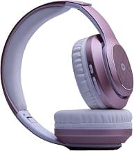 Melomane Melophones Opera Jh-913 Bluetooth Wireless On Ear Headphones With Mic Rose Pink