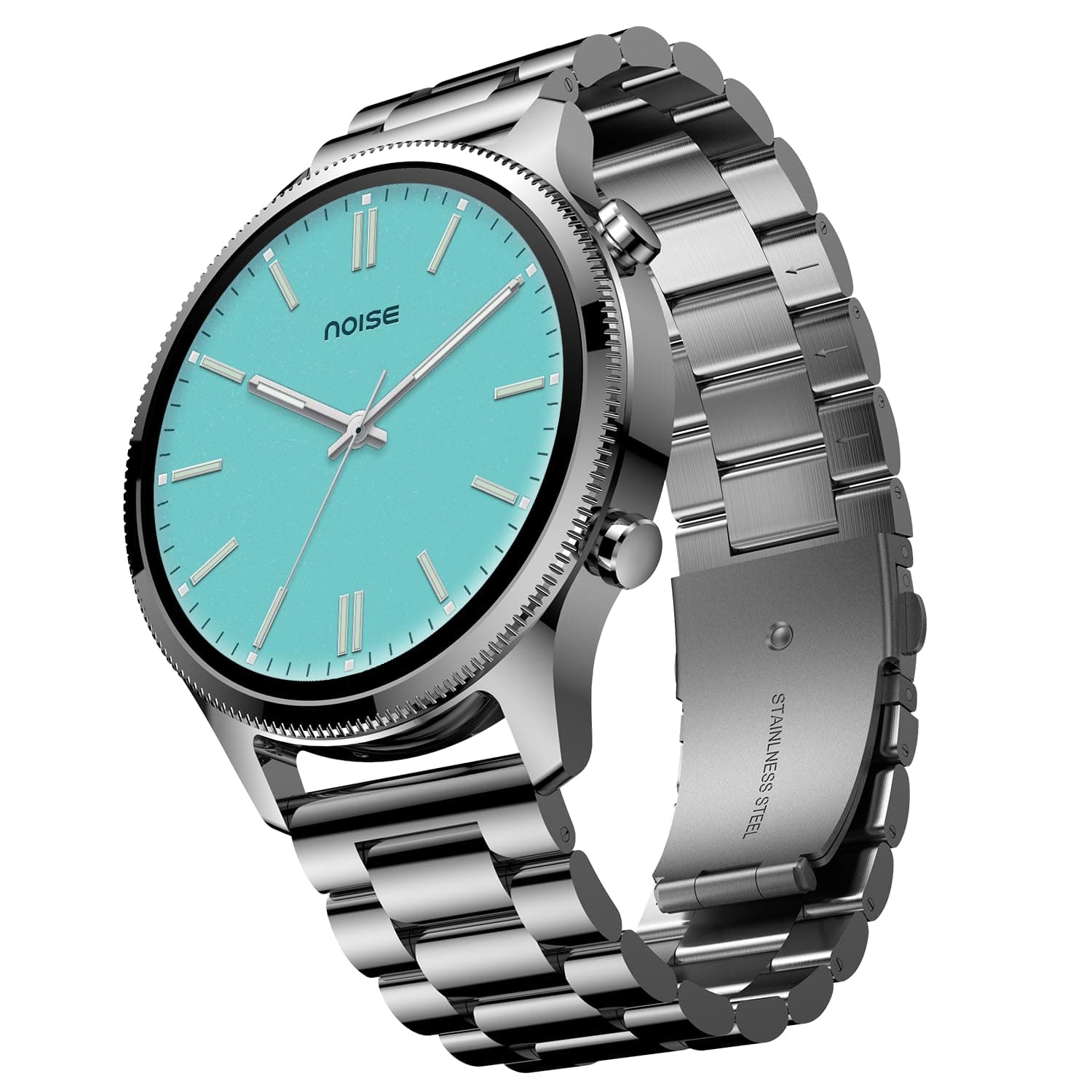 Noise NoiseFit Halo Plus Smartwatch - Elite Silver