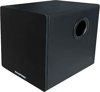 Baspro Ht-12000Sw 12-Inch Passive Home Sub-Woofer (Note: This Subwoofer Need Additional Mono Amplifier Of Power Range 150~250W Rms For Playing) - Blac...