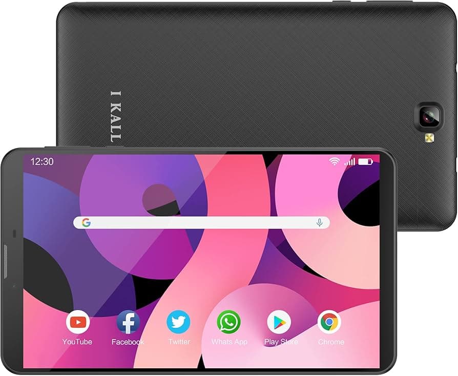 IKALL N9 Calling Tablet (7 Inch Display, 2GB RAM, 16GB Storage) (3G+WiFi, Dual SIM) (Black)