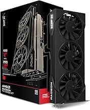 XFX Swift AMD Radeon RX 9060 XT OC Triple Fan Gaming Edition with 8GB GDDR6 HDMI 2xDP, AMD RDNA 4 RX-96TS38GB7