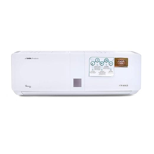 Croma 1 Ton 5 Star Split Inverter AC (Copper, CRAC7554, White) with Free Installation Air Conditioners