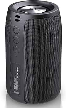 Zealot Portable Bluetooth Speaker,Wireless Speaker,S32 Samll Outdoor Speaker, Waterproof IPX5, Stereo Pairing/USB/MIC/TF Card/AUX for iOS Andriod Gift...