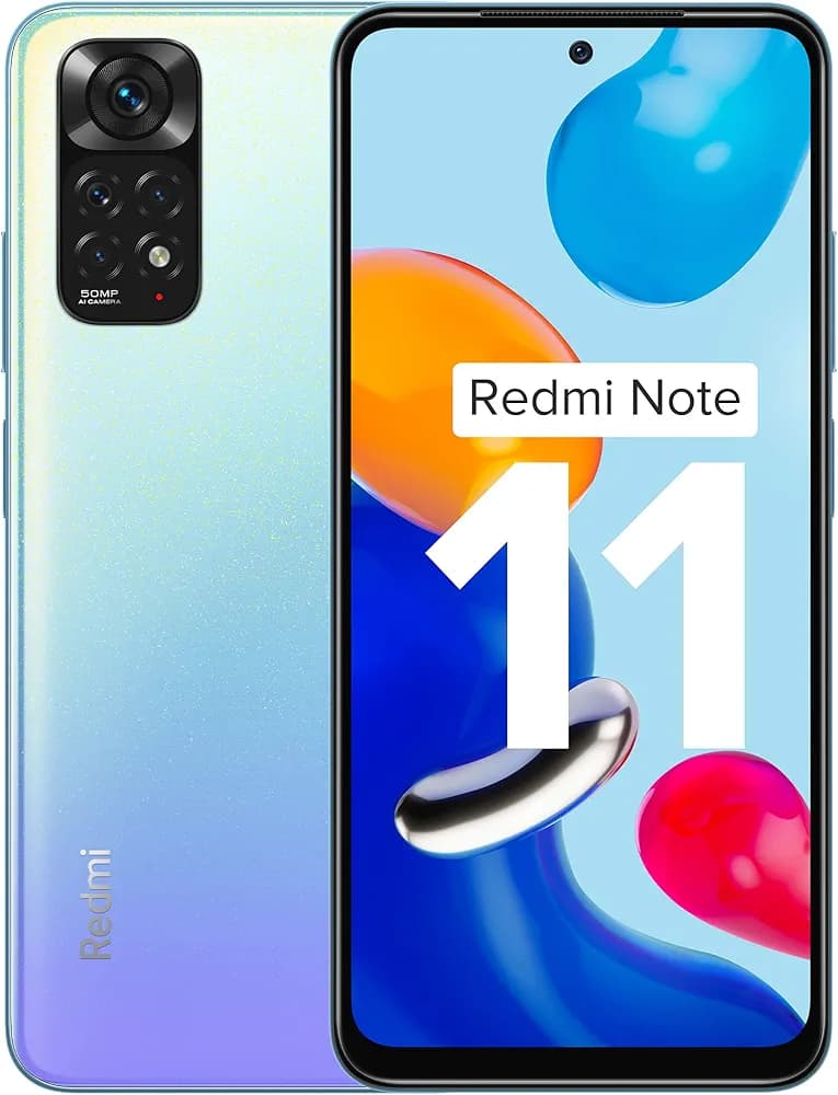 (Renewed) Redmi Note 11 (Starburst White, 4GB RAM, 64GB Storage) | 90Hz FHD+ AMOLED Display | Qualcomm® Snapdragon™ 680-6nm | Alexa Built-in | 33W Charger Included