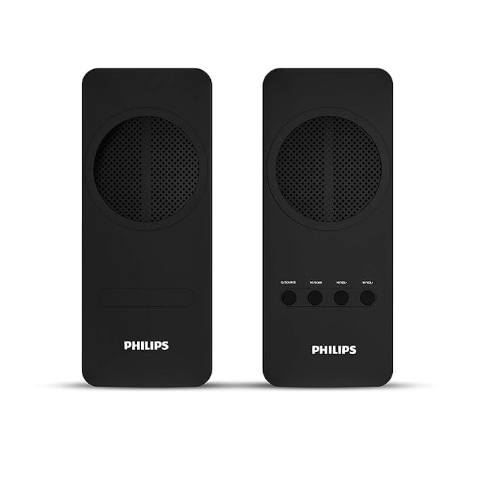 Philips Audio MMS1015/94 15 Watt 2.0 Channel Wireless Bluetooth Speaker Speakers