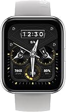 (Renewed) realme Smart Watch 2 Pro (Metallic Silver) with 1.75" HD Super Bright Touchscreen, Dual-Satellite GPS, 14-Day Battery, SpO2 & Heart Rate Mon
