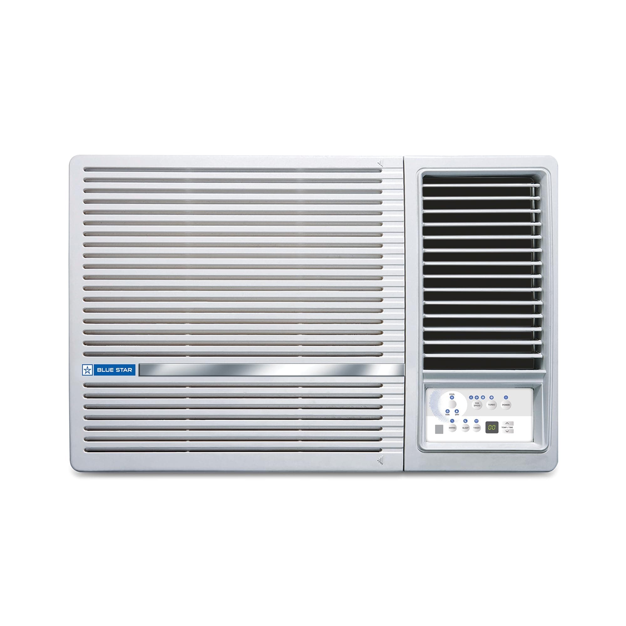Blue Star 1.5 Ton 5 Star, New Star Rated, Inverter Window AC (Copper, 2 Way Swing, Multi Sensors, Blue Fins, Self Diagnosis, WIA518LXU, White)