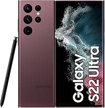 Samsung Galaxy S22 Ultra 5G (Burgundy, 12GB, 512GB Storage) with No Cost EMI/Additional Exchange Offers
