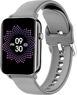 TAGG Verve Ultra Smartwatch with 1.69'' 3D Curved Display, Real SPO2, and Real-Time Heart Rate Tracking, 10 Days Battery Backup, IPX68 Waterproof (Gre