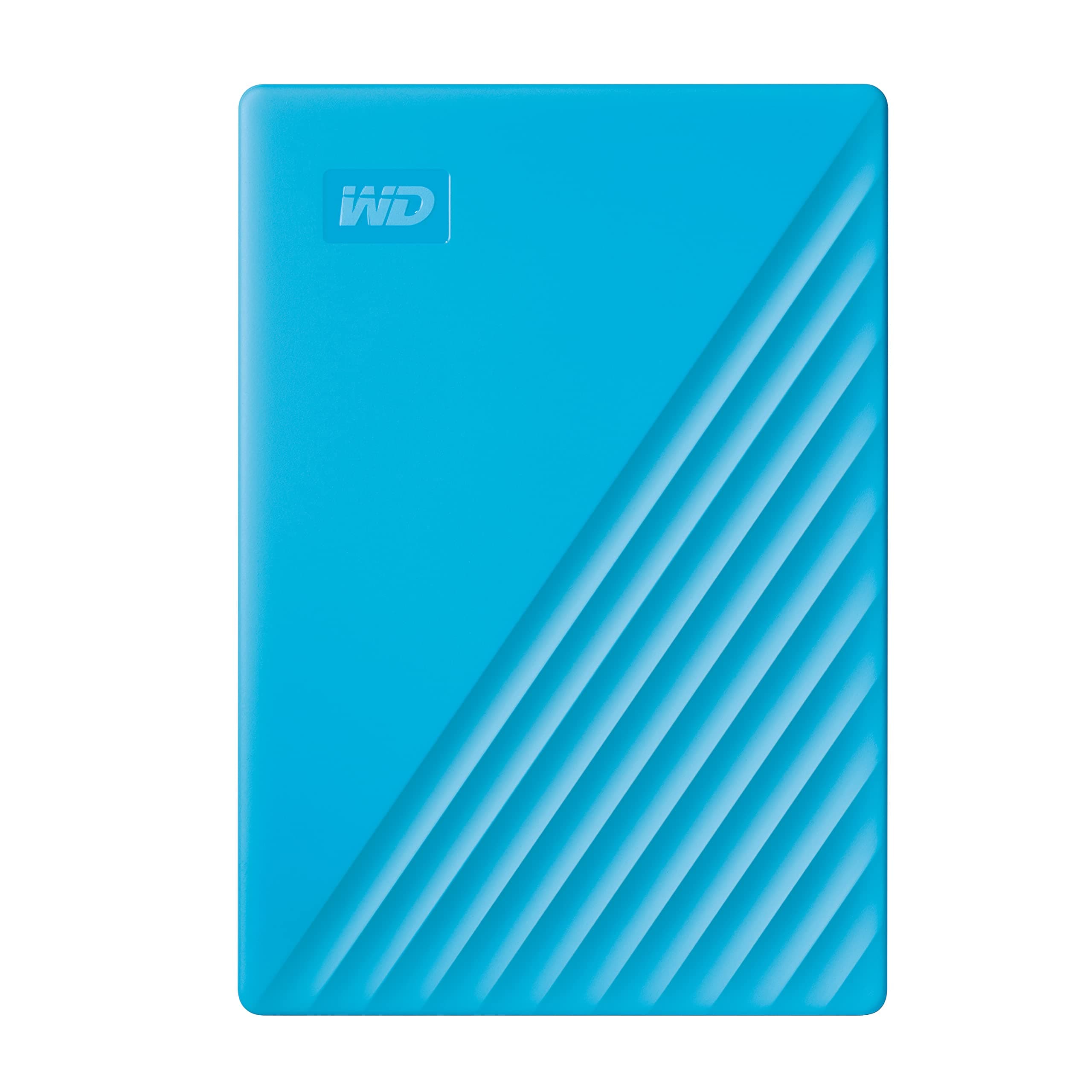 Western Digital WD 2TB My Passport Portable External Hard Drive, USB 3.0 with Automatic Backup and Software Protection (WDBYV
