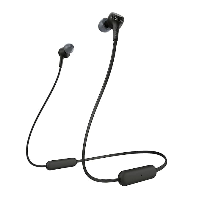 (Renewed) Sony WI-XB400 Wireless In Ear Headphone with Mic (Black) In-Ear