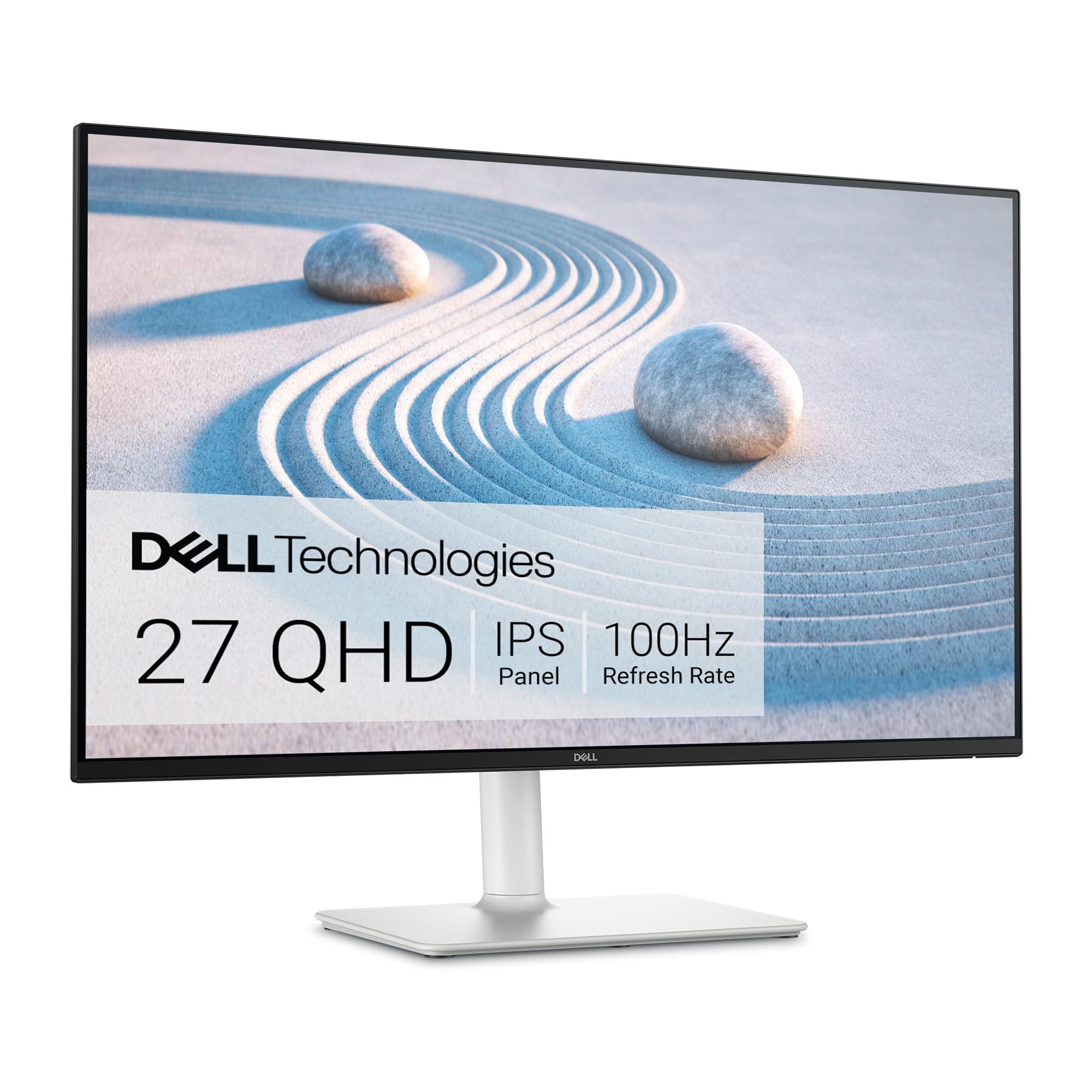 Dell S2725DS display - 27" QHD (2560 x 1440) display, 100Hz refresh rate, 1500:1 contrast ratio, TÜV Rheinland Eye Comfort...