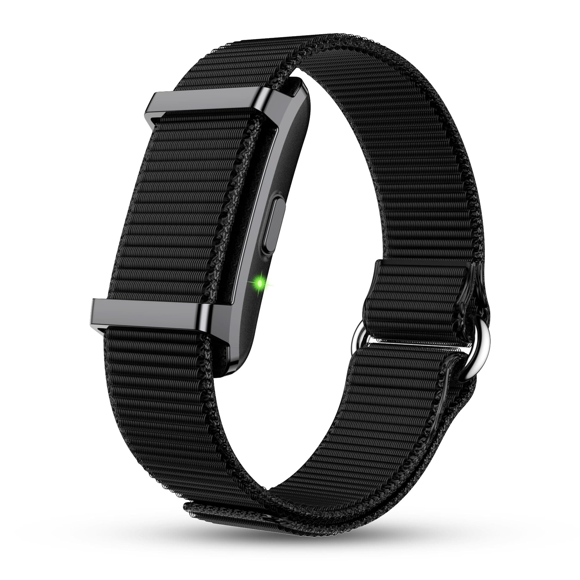 Pebble Newly Launched Qore 2 Premium Metal Fitness Band | 45 Days Battery Life, Heart Rate, SpO2, HRV & Body Temp Monitor, Sleep Tracker, AI Health An...