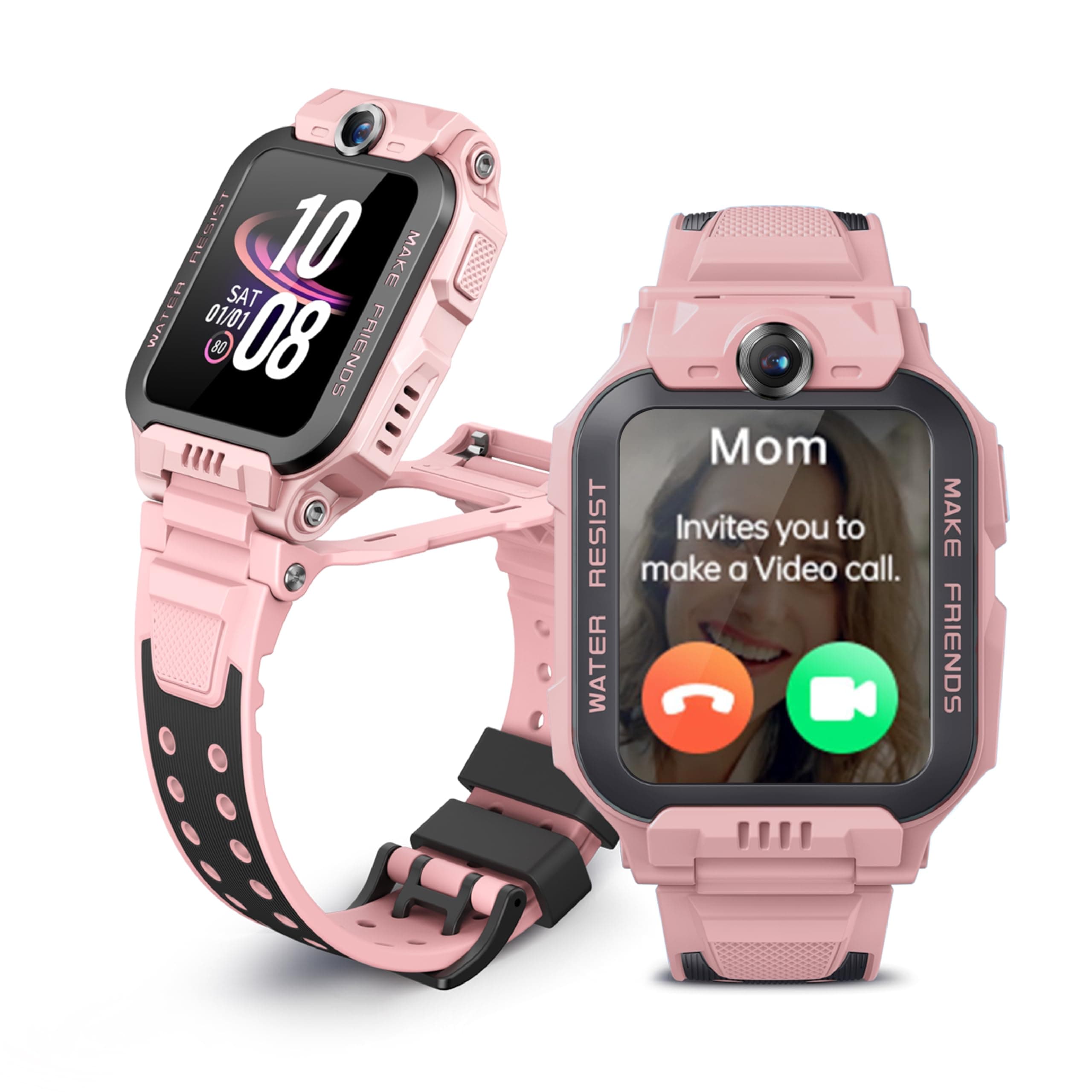 IMOO Kids Watch Phone Z7 [4G Cellular + GPS + Health], 4G Kids Smartwatch, HD Video & Voice Call, GPS Enabled with 14 Days Historical Track, Kids Emot...