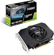 ASUS Phoenix NVIDIA GeForce GTX 1650 OC Edition pci_e_x16 PCIe 3.0, 4GB GDDR6 Memory, HDMI, DisplayPort, DVI-D, 1x 6-pin Power Connector, Gaming Graph