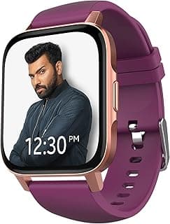 TAGG Verve NEO Smartwatch || 1.69'' Large Display with 10 Days Battery Life || Real SPO2, and Real-Time Heart Rate Tracking, IPX68 Waterproof|| Rose G