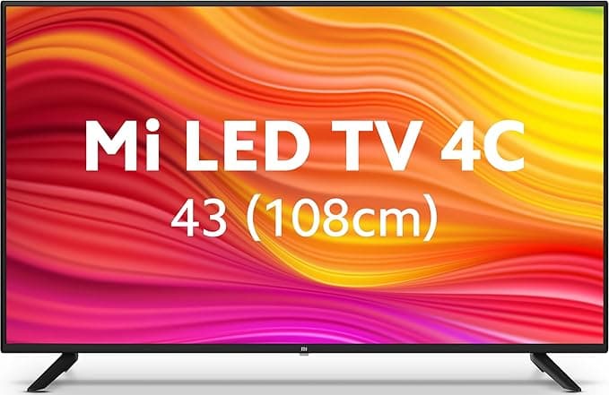 Mi 108 cm (43 inches) Full HD Android LED TV 4C | L43M6-INC (Black) Smart Televisions