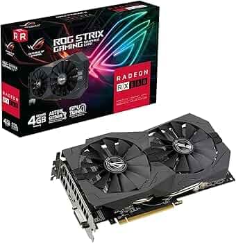 ASUS Rog Strix Amd Radeon Rx 560 4Go Gddr5, Pci_E