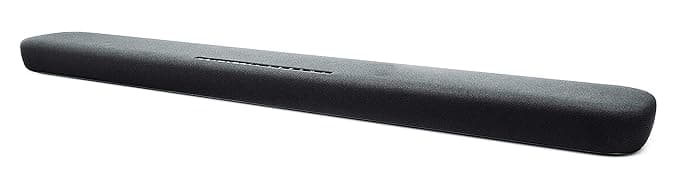 (Renewed) Yamaha YAS-109 Soundbar with Built-in Subwoofer, Virtual DTS-X, Dolby Audio, 4K, Bluetooth, Wi-Fi, Spotify (Black) Soundbar Speakers