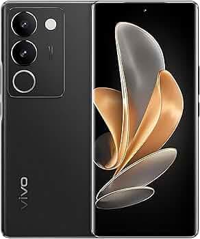 (Refurbished) Vivo V29 Pro 5G - 8GB RAM, 256GB Storage, 4600mAh Battery - Amoled Display, Dual Camera - 1-Year Warranty - No Charger/Data Cable (Black...