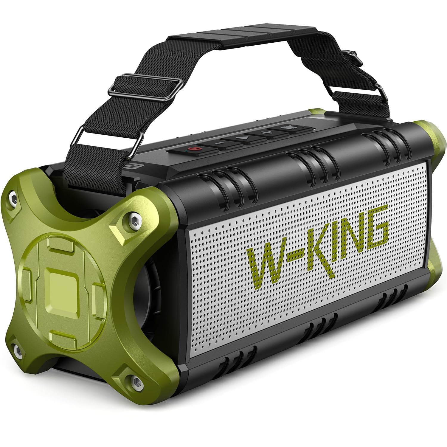 Bluetooth Speakers Wireless, 90W Max 50W RMS Portable Speaker Bluetooth Wireless 40H Playtimes, 2EQ, Stereo Pairing, Power Bank, Built-in Mic, Carry S...