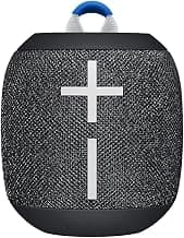 (Renewed) Ultimate Ears Wonderboom 2 Wireless Speaker, Deep Bass, 360 ° Surround Sound, Waterproof, 2 Speaker Connection for Powerful Sound, 13h Batte