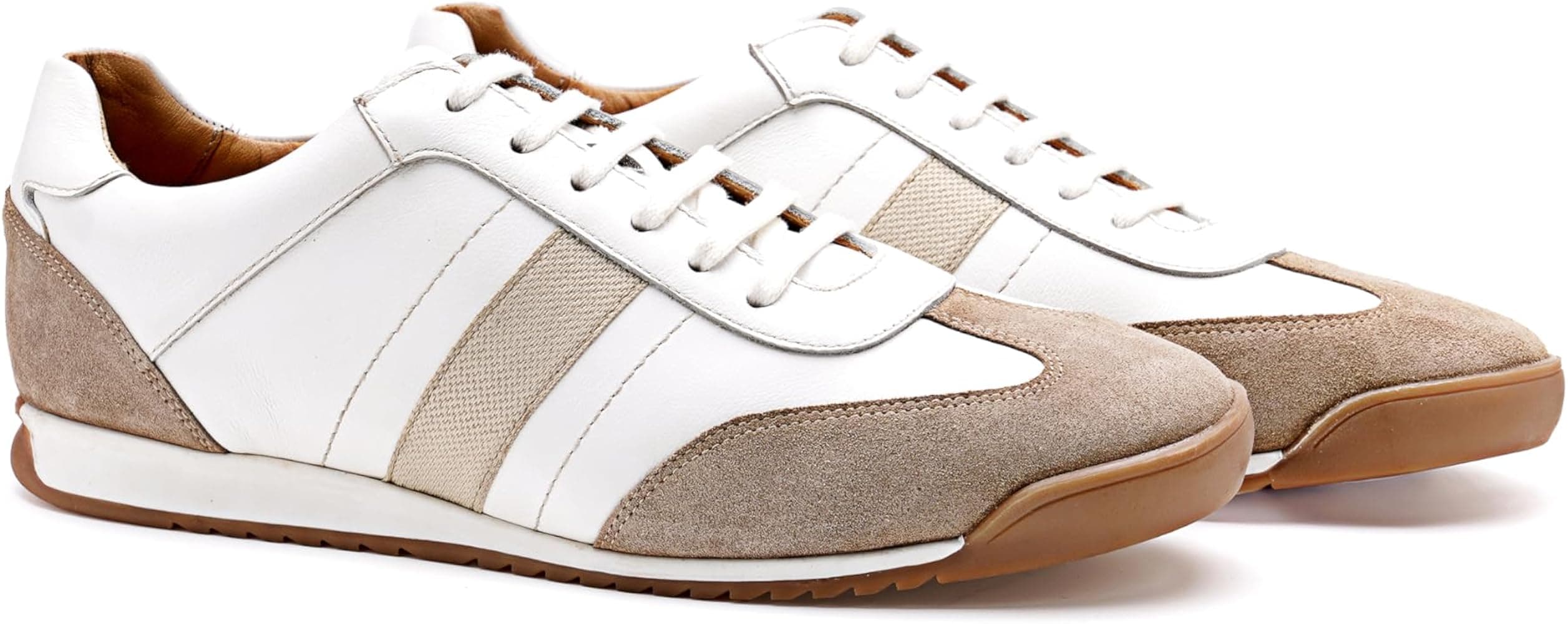 Symbol Premium Mens Smart Casual Leather Sneakers