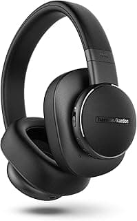 Harman Kardon Fly Bluetooth Wireless Over Ear Headphone with Mic (Black)
